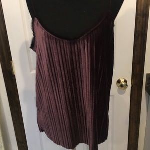 Gorgeous velvet/silky tank top